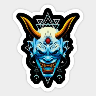 oni japan Sticker